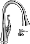 Delta Faucet Chrome Single Handle Pull Down Kitchen Faucet 