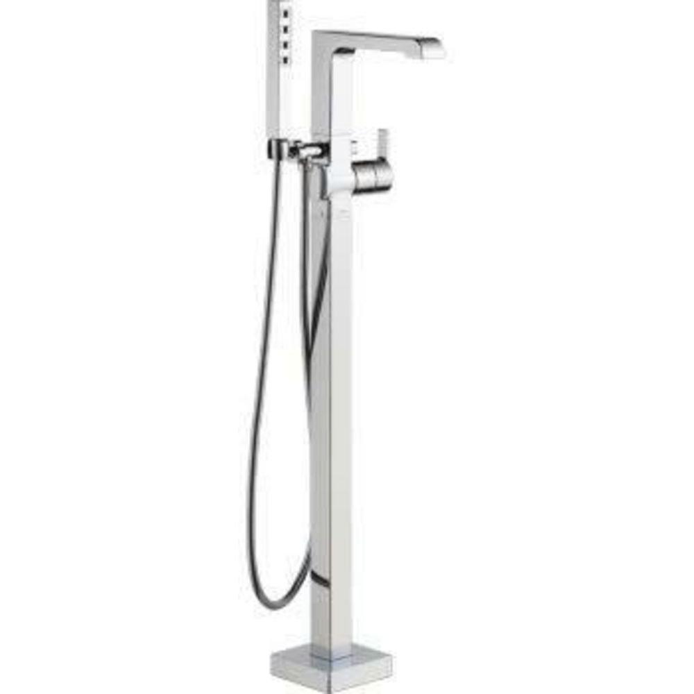 Delta Faucet Chrome Single Handle Lever Floor Mount Filler 