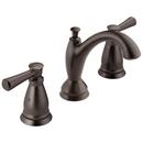 Delta Faucet Venetian Bronze Two Handle Widespread Bathroom Sink Faucet with Drain Assembly 