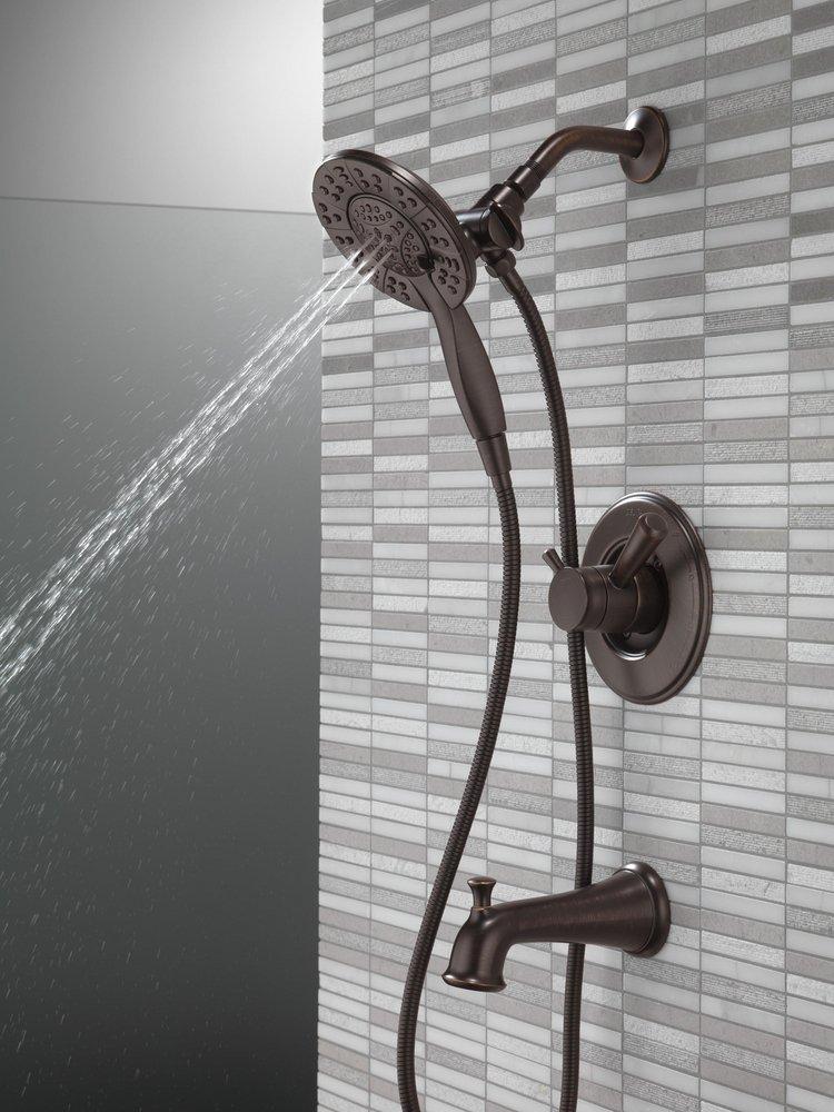 Delta Faucet Venetian Bronze Two Handle Multi Function Bathtub & Shower Faucet (Trim Only) 