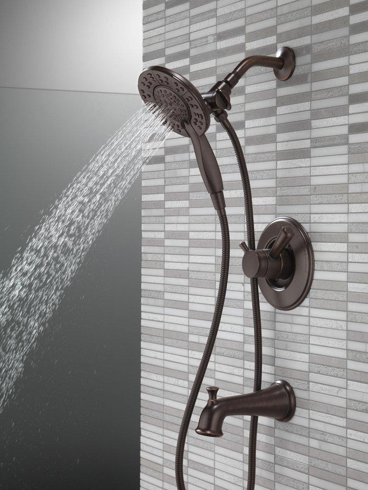 Delta Faucet Venetian Bronze Two Handle Multi Function Bathtub & Shower Faucet (Trim Only) 