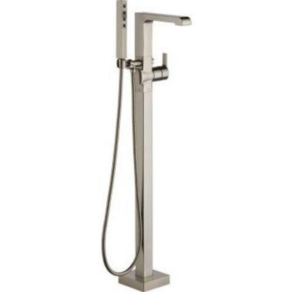 Delta Faucet Brilliance Stainless Single Handle Lever Floor Mount Filler 