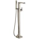 Delta Faucet Brilliance® Stainless Single Handle Lever Floor Mount Filler 