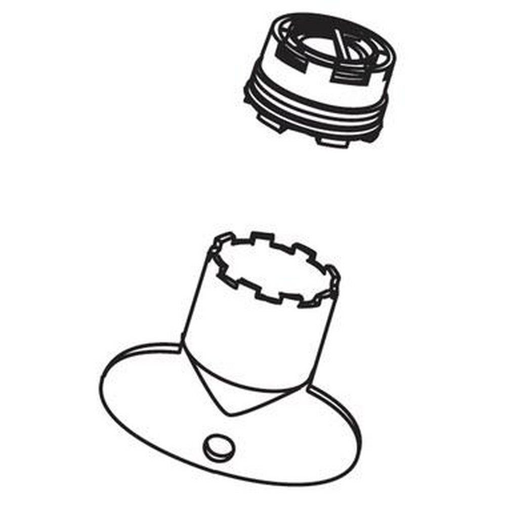 Brizo 1.2 gpm Replacement Aerator with Wrench and Cache Laminar Flow