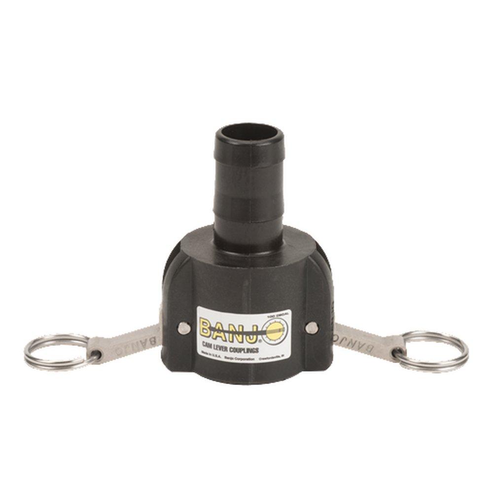 Banjo FPT Coupler x Hose Shank Plastic Coupling 