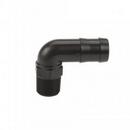 Banjo Black NPT x Barbed 90 Degree Polypropylene Elbow 