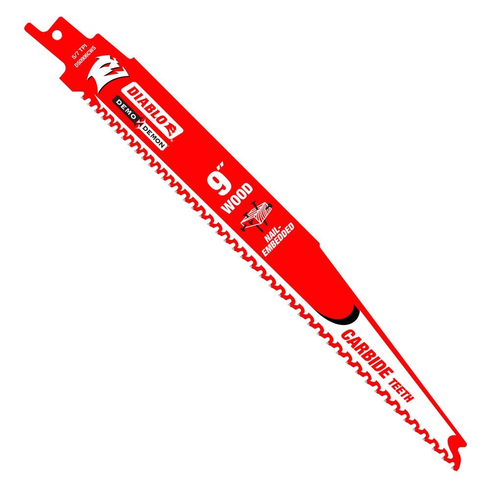 Diablo Tools Red 5/7 TPI Reciprocating Saw (1 Piece) (Pack of 3) 