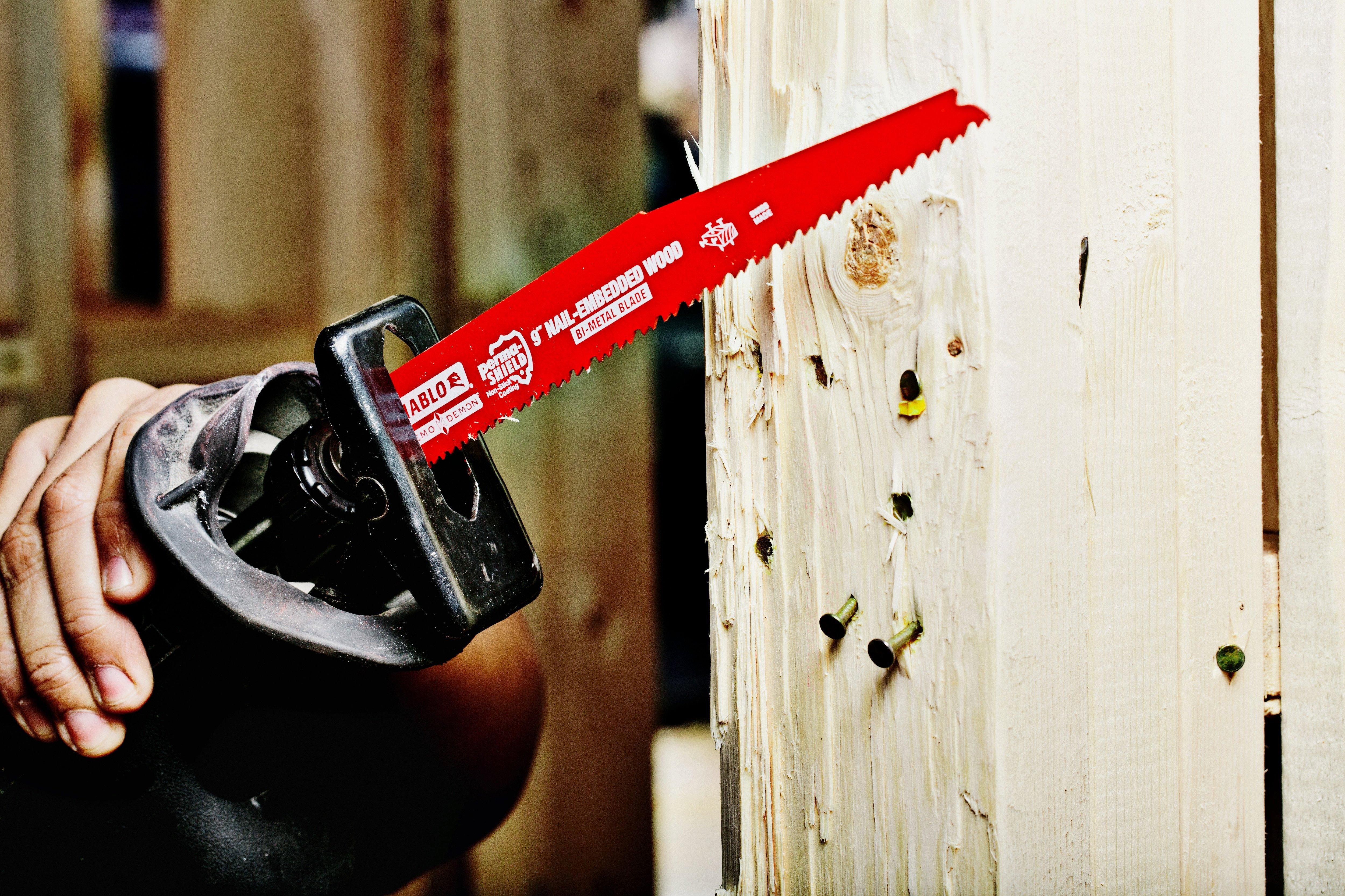 Diablo Tools Red 9 in. Reciprocating Saw 5 Piece (Pack of 5) 