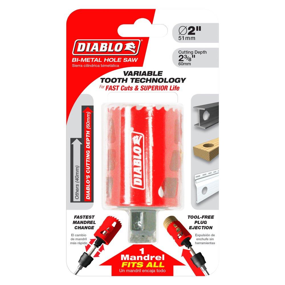 Diablo Tools Red Hole Saw (1 Piece) 