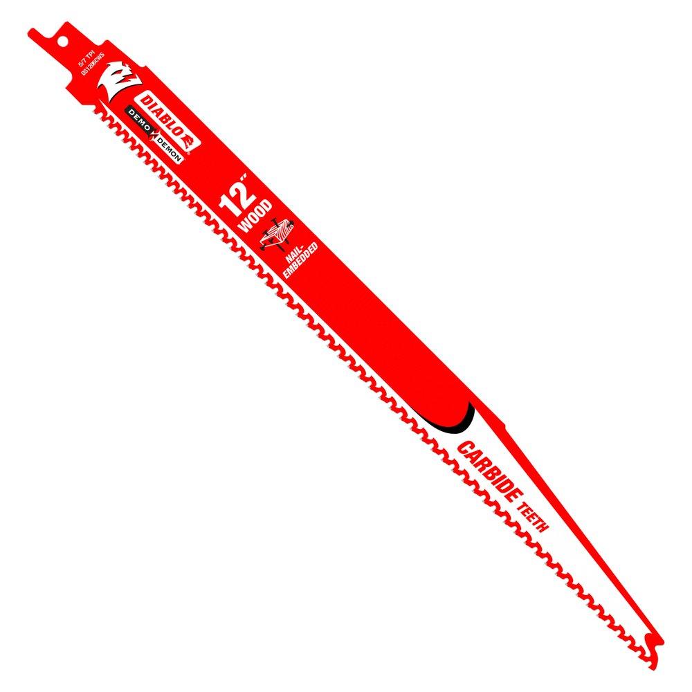 Diablo Tools Red 6 or 9 TPI Reciprocating Saw Blade 