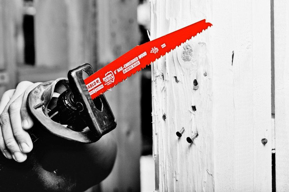 Diablo Tools Red 6 in. Reciprocating Saw 5 Piece (Pack of 5) 