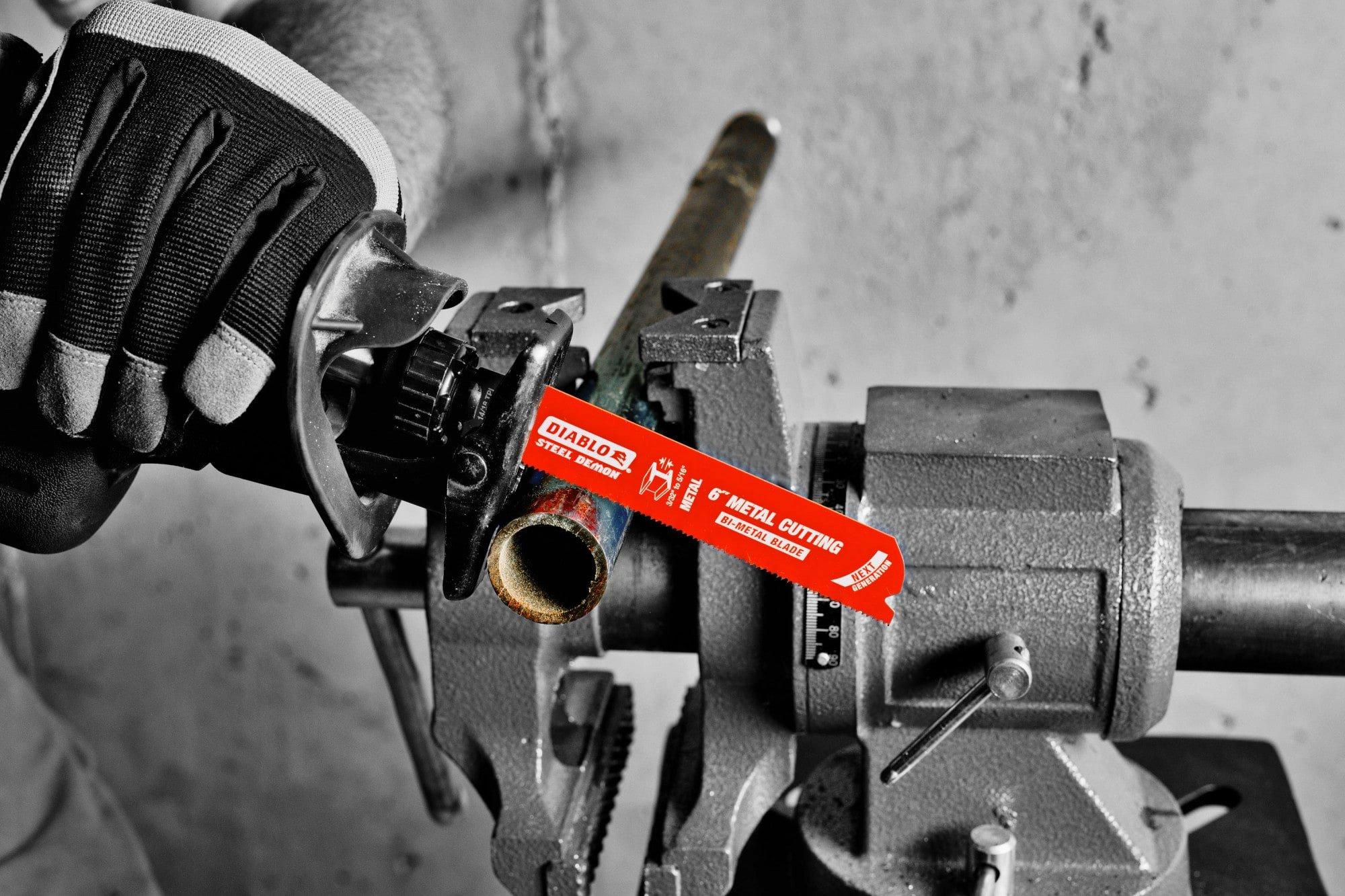 Diablo Tools Red 6 in. Reciprocating Saw 3 Piece (Pack of 5) 