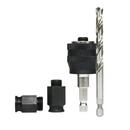 Diablo Tools Red 1/4 in. Power Tool Pilot Drill and Nut (1-Piece) 