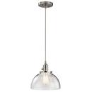 Kichler Lighting Brushed Nickel 100W 1-Light Medium E-26 Base Pendant 