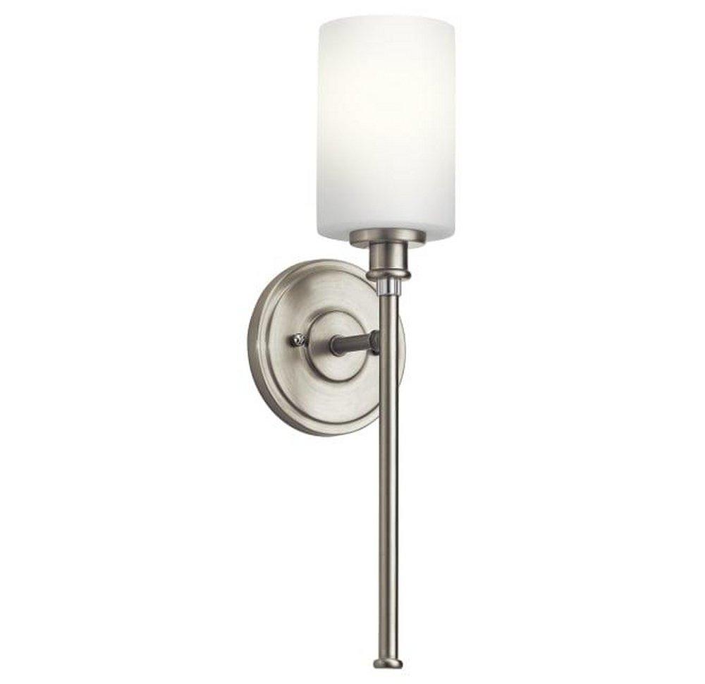 Kichler Lighting Brushed Nickel 30W 1-Light Bath Vanity Light 