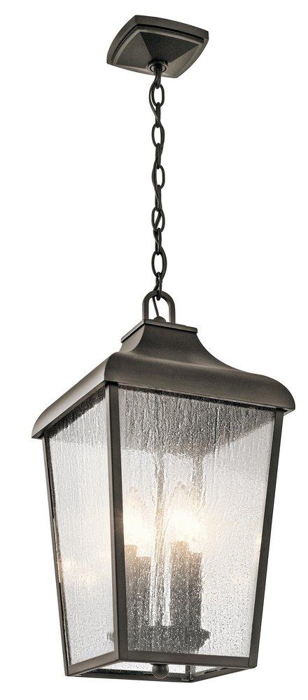 Kichler Lighting Olde Bronze 4-Light 60W Outdoor Pendant 