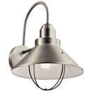 Kichler Lighting Brushed Nickel 100W 1-Light Wall Lantern 