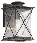 Kichler Lighting Weathered Zinc 1-Light Outdoor Wall Sconce 