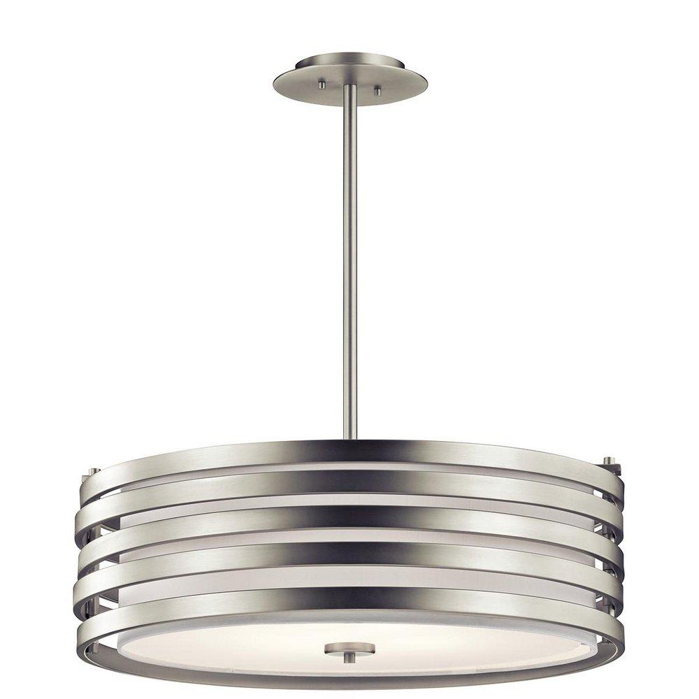 Kichler Lighting Brushed Nickel 100W 4-Light Incandescent Pendant 