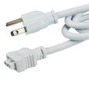 Kichler Lighting White Prong Plug Cord 