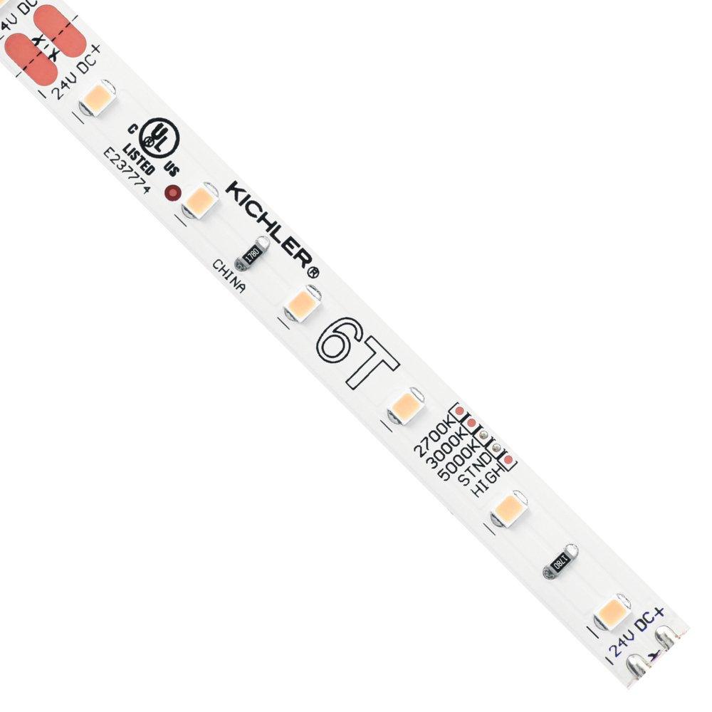 Kichler Lighting White 24V 5000K Integrated LED Standard Dry Tape Light 