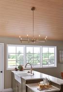 Kichler Lighting Natural Brass 60W 8-Light Candelabra E-12 Incandescent Chandelier 