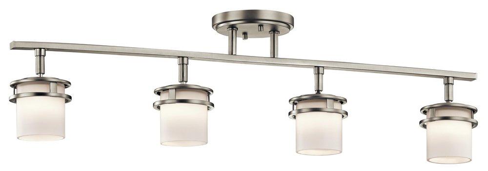 Kichler Lighting Brushed Nickel 50W 4-Light Rail Light 