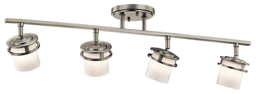 Kichler Lighting Brushed Nickel 50W 4-Light Rail Light 