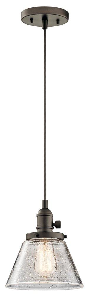 Kichler Lighting Olde Bronze 8-3/4 in. 1-Light Mini Pendant 