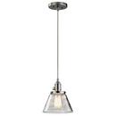 Kichler Lighting Brushed Nickel 8-3/4 in. 1-Light Mini Pendant 