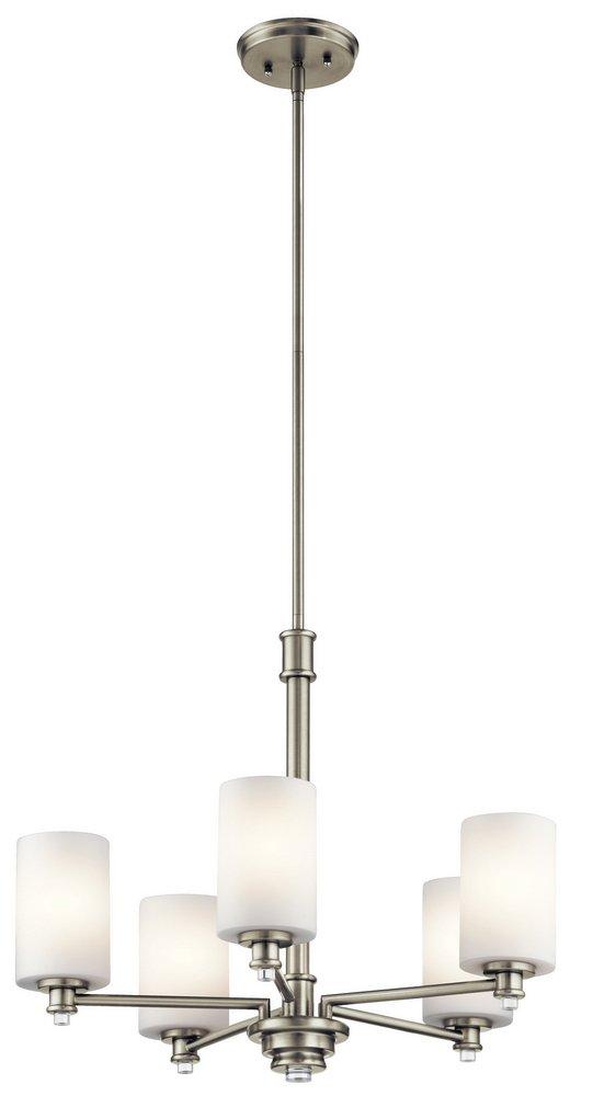 Kichler Lighting Brushed Nickel 5-Light Chandelier 