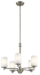 Kichler Lighting Brushed Nickel 5-Light Chandelier 