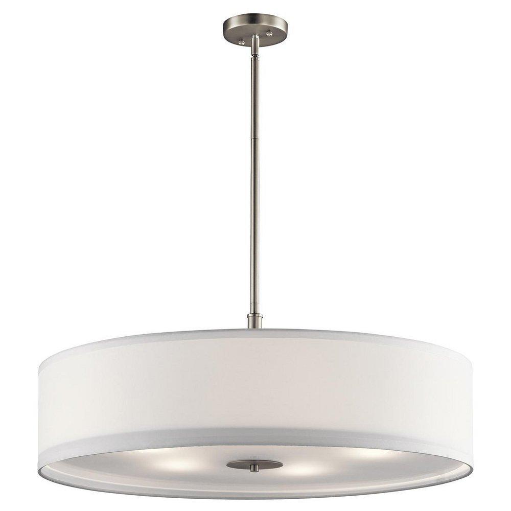 Kichler Lighting Brushed Nickel 100W 5-Light Medium E-26 Base Pendant 