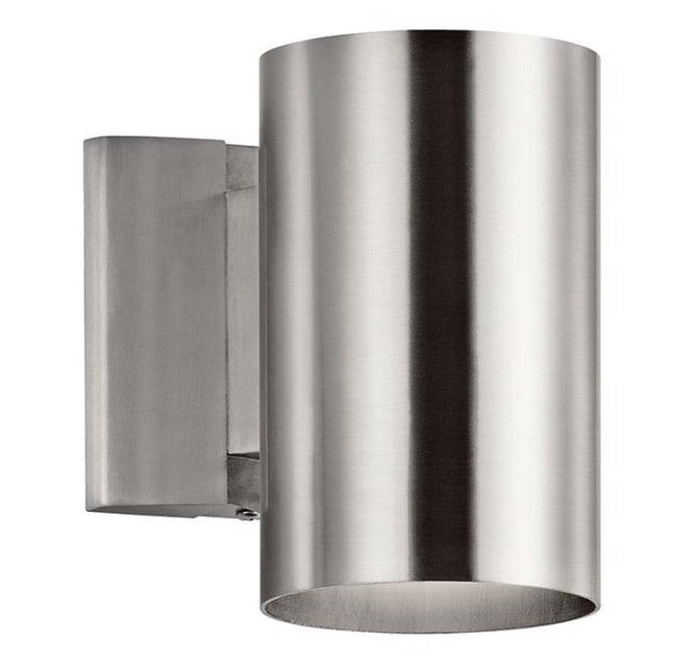 Kichler Lighting Brushed Aluminum 1-Light Medium Incandescent Wall Mount Lantern 