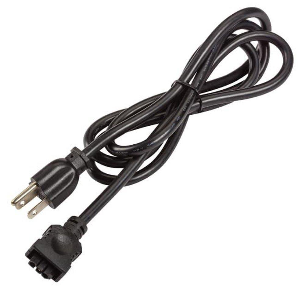 Kichler Lighting Black Prong Plug Cord 