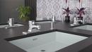 Symmons Industries Polished Chrome Single Handle Centerset Bathroom Sink Faucet 