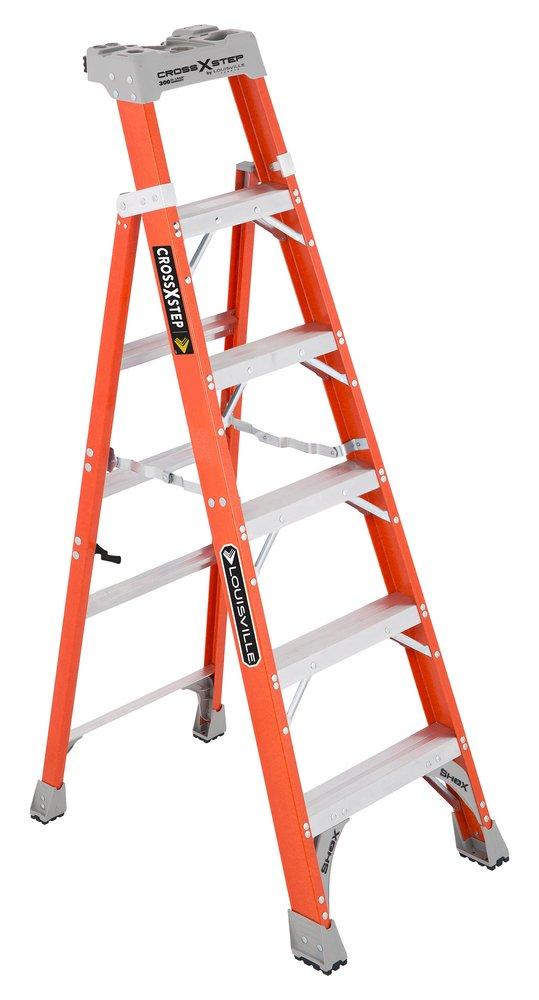 Louisville Ladder Fiberglass 300 lb. Step Ladder 