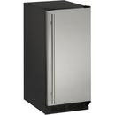 34-1/8 in. 30 lb Ice Maker in Stainless Solid