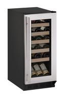 14-15/16 in. 2.9 cu. ft. Wine Cooler in Stainless Steel