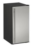 32 in. 25 lb Ice Maker in Stainless Solid