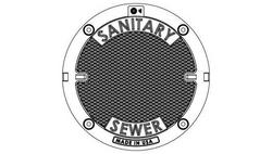 26 in. Sanitary Grey Iron Solid Cover - Epic