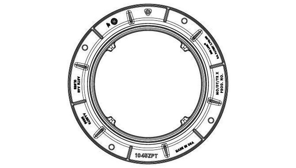EJ 7 in. Manhole Frame 