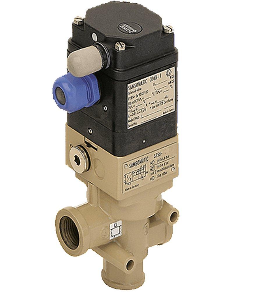 Samson Controls Solenoid Valve 87 psi 7-3/5 in. Metal 