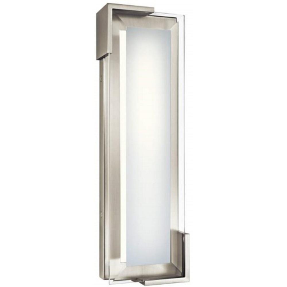 &eacute;lan Brushed Nickel 16-1/2 in. 16W Integrated LED Vanity Fixture 