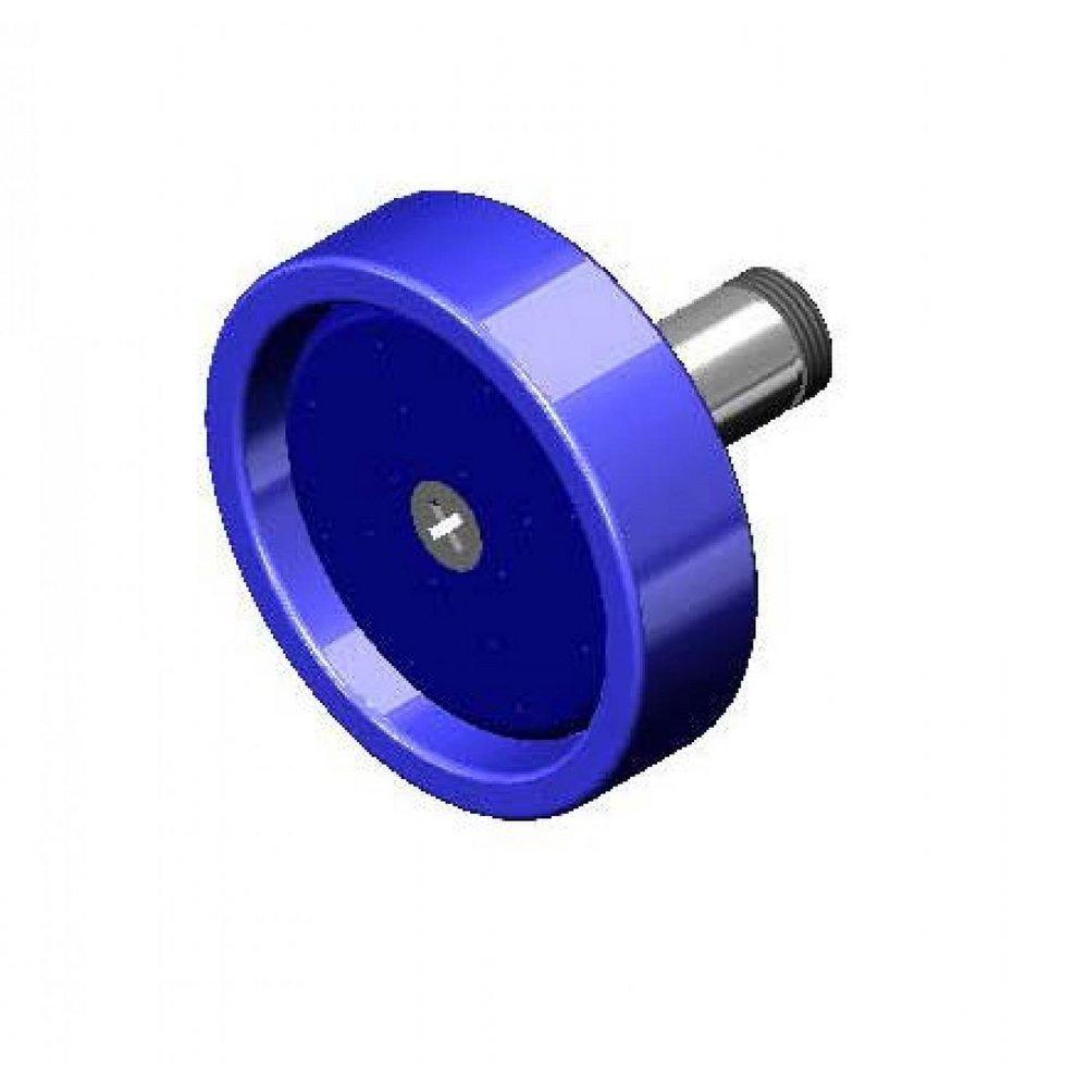 T&S Brass Blue UN Male Spray Head Assembly in blue 