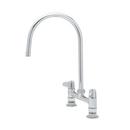T&S Brass Chrome Lead Law Compliant EQUIP 8 DECK MOUNT FAUCET LEVER HANDLES 9 SWIVEL GN & 1/2 NPT SUPPLY NIPPLE KIT 