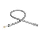 Hose, 56" Flexible Stainless Steel, Less Handle 