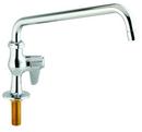 T&S Brass Polished Chrome Plated Lead Law Compliant FAUCET SINGLE HOLE 12 SPOUT 