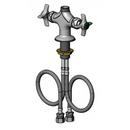 T&S Brass Chrome Plated Brass Base Faucet Assembly 