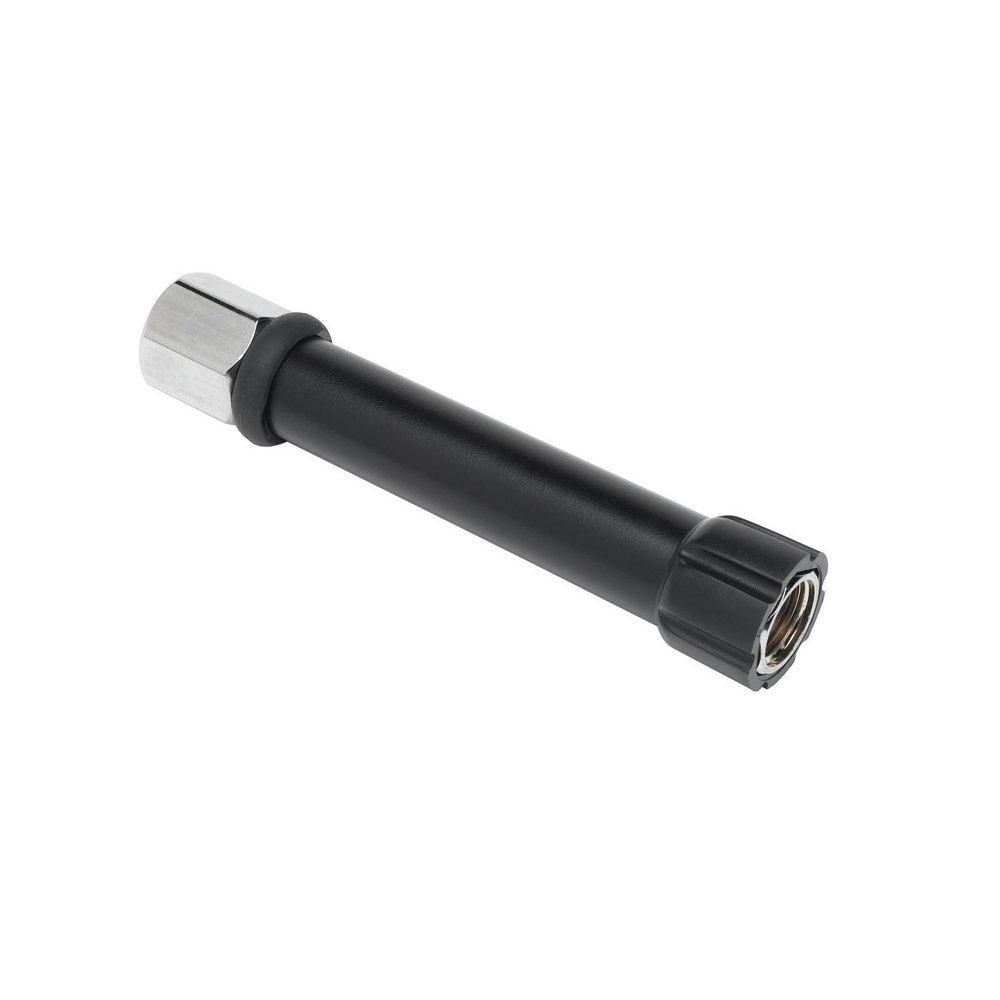 T&S Brass Black NPSM x Union Hose Reel Grip Handle Assembly in Black 